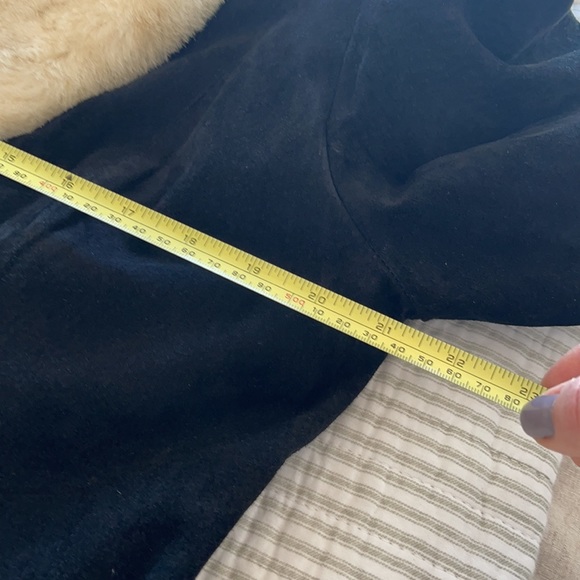 Vintage WESTERN faux FIR SUED Winter Coat - Picture 13 of 14